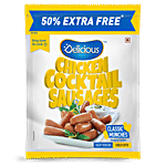 Delicious Sausage - Chicken Cocktail 400 g Pouch (Get 50% Extra)