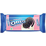 Cadbury Oreo Strawberry Flavour Biscuit Cream Sandwich 41.75 g 