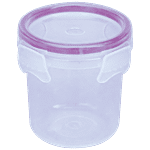 Princeware Click N Seal Canister Microwaveable Plastic Container - L5901-VL 270 ml 