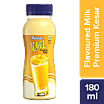 Amul Kool Flavoured Milk - Premium Kesar 180 ml PET Bottle