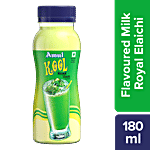 Amul Kool Royal Elaichi Flavoured Milk 180 ml PET Bottle