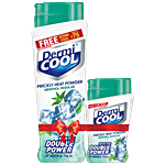 Dermi Cool Prickly Heat Powder Menthol Regular 150 g (Dermicool 60g free)