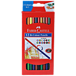 Faber castell Bi-Color Pencils 12 pcs