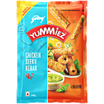Godrej Yummiez Yummiez Chicken Seekh Kabab 360 g Pouch