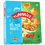 Yummiez Pizza Pockets - Veg 340 g