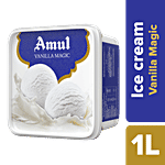 Amul Ice Cream - Vanilla Magic 1 L Tub