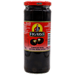 Figaro Plain Black Olives 450 g Bottle