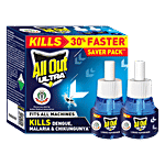 All Out Ultra Liquid Vaporiser Mosquito Repellent Refills 45 ml (Pack of 2)