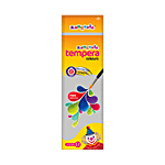 Rangeela Students Tempera Colours - Liquid Silver & Gold, 12 Shades 3 ml (Pack of 12)
