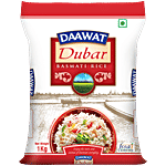 Daawat Basmati Rice/Basmati Chawal - Dubar 1 kg Pouch
