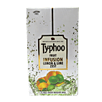 Typhoo Green Tea - Fruit Infusion Lemon & Lime Zest 50 g (25 Bags x 2 g each)
