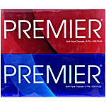 Premier 2 Ply Soft Face Tissues 2 pcs Box (200 Pulls each)