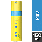 Cinthol Play - Deospray For Men, No Alcohol Deodrant 150 ml Bottle