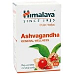 Himalaya Wellness Ashvagandha Tablets 60 pcs Bottle