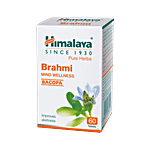 Himalaya Wellness Brahmi - Tablets (Wellness) 60 pcs Bottle