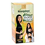 Nisargalaya Herbals Root Hair Oil - Vitalizer For Root & New Hair, Ayurvedic Proprietary Medicine 100 ml Carton