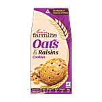Sunfeast Farmlite Biscuit - Cookies - Oats & Raisins 150 g Carton