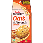 Sunfeast Farmlite Biscuit - Cookies Oats & Almonds 150 g Carton