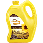Emami Healthy & Tasty Refined Sunflower Oil 4.125 kg Jar