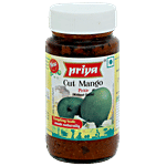 Priya Pickle - Cut Mango (without Garlic) 300 g Bottle