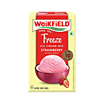 Weikfield Freeze Strawberry Flavoured Ice Cream Mix 100 g 