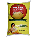 Silver Coin Traditional Chakki Atta 10 Kg Pouch