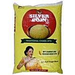 Silver Coin Traditional Chakki Atta 5 kg Pouch