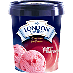 London Dairy Premium Ice Cream - Simply Strawberry 500 ml Tub