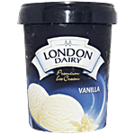 London Dairy Premium Ice Cream - Vanilla 500 ml Tub