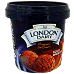 London Dairy Premium Ice Cream - Double Chocolate 125 ml Cup