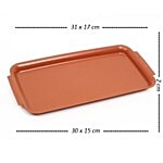 Kr Rectangular Planter Tray - No. 2 Upper 31 X 17 cm Bottom 30 X 15 cm Height 2 cm
