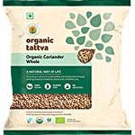 Organic Tattva Coriander - Whole 100 g Pouch