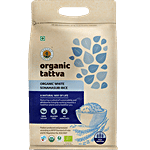 Organic Tattva Sonamasuri Rice/Biyyam - White Polished 5 kg Pouch
