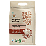 Organic Tattva Sonamasuri Rice/Akki - Brown 5 kg Pouch