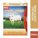 Patanjali Cow Ghee/Tuppa 500 ml Carton