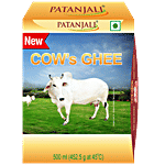 Patanjali Cow Ghee/Tuppa 500 ml Carton
