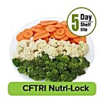 Fresho Carrots Sliced, Broccoli Florets and Cauliflower Florets 220 g
