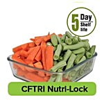 Fresho Carrot Strips and Beans Strip 200 g