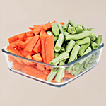 fresho! Carrot Strips and Beans Strip 200 g