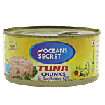 Ocean Secret Tuna Chunks in - Sunflower Oil 180 g Tin