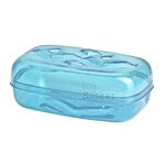 All Time Plastic Soap Box Diamond Cut - Blue 1 pc 