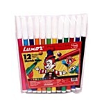 Luxor Sketch Pen Vibrants Color Washable Child Safe 12 pc