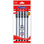 BIC Cello Finegrip Ballpen Set - Black 5 pcs