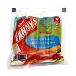 Tannys Chicken - Cheese & Onion Sausages 200 g Pouch