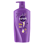 Sunsilk Perfect Straight Hair Shampoo - with Silk Protein, For Sleeker, Straighter Hair, Straight Lock Technology 650 ml 