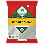 24 Mantra Organic Organic Sugar/Sakkare 1 kg Pouch