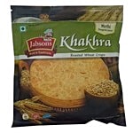 Jabsons Khakhra - Methi (Roasted Wheat Papads Crisps) 180 g Pouch