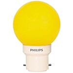 Philips LED Bulb - 0.5-Watt, Yellow, Deco Mini Base B22 1 pc