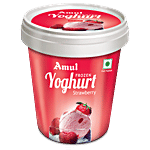 Amul Flaavyo Frozen Yoghurt - Strawberry 125 ml Cup