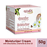 Patanjali Moisturizer - with Shea Butter, Chamomile & Olive Oil 50 g Carton
